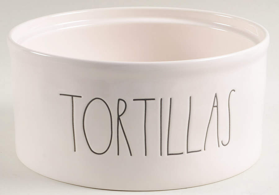Farmhouse Tortilla Warmer, No Lid by Magenta-1