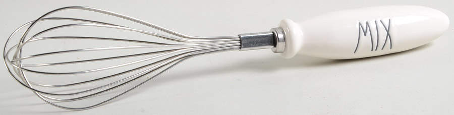 Farmhouse Utensil Wisk with Ceramic Handle by Magenta-1