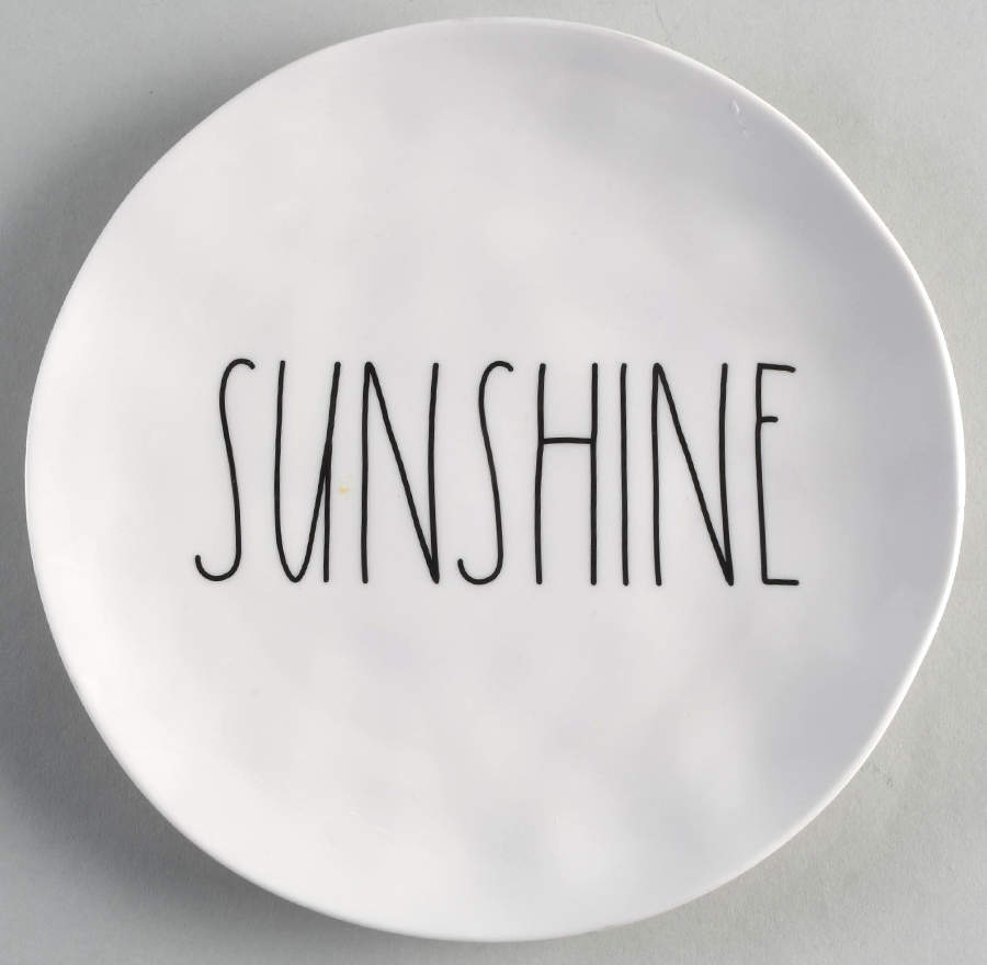 Farmhouse Melamine Salad Plate by Magenta-1