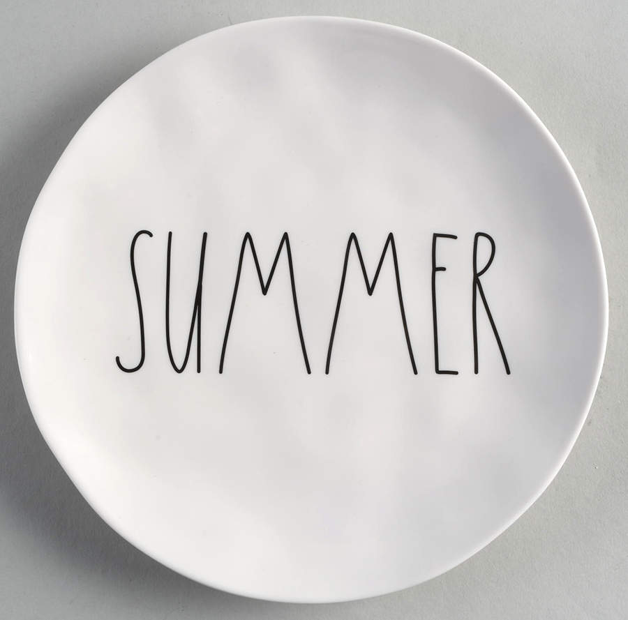 Farmhouse Melamine Salad Plate by Magenta-1