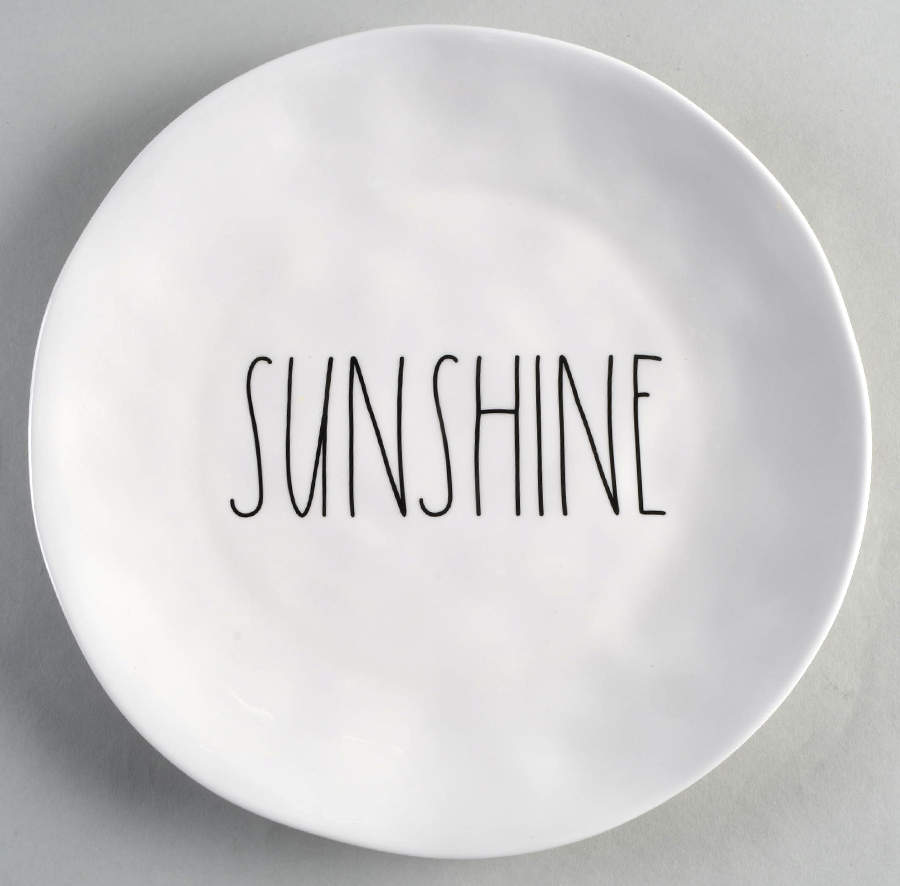 Farmhouse Melamine Dinner Plate by Magenta-1