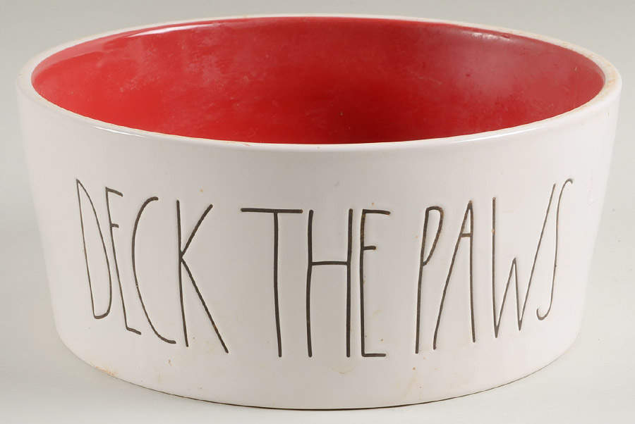 Farmhouse Large Dog Bowl by Magenta-1