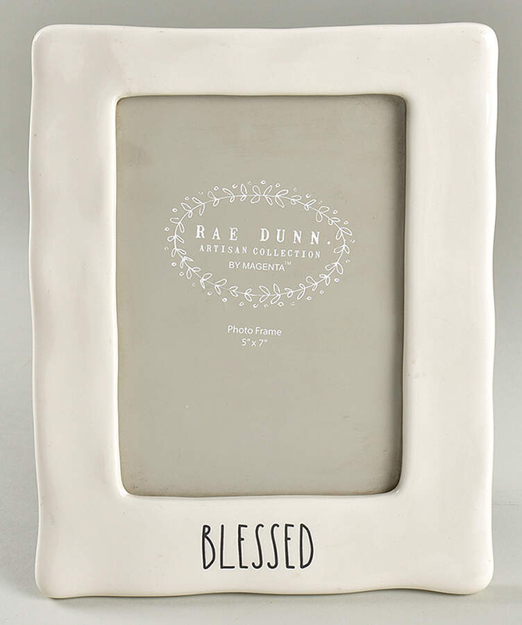 Farmhouse Frame-Holds 5" X 7" by Magenta-1
