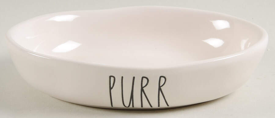 Farmhouse Oval Cat Bowl by Magenta-1