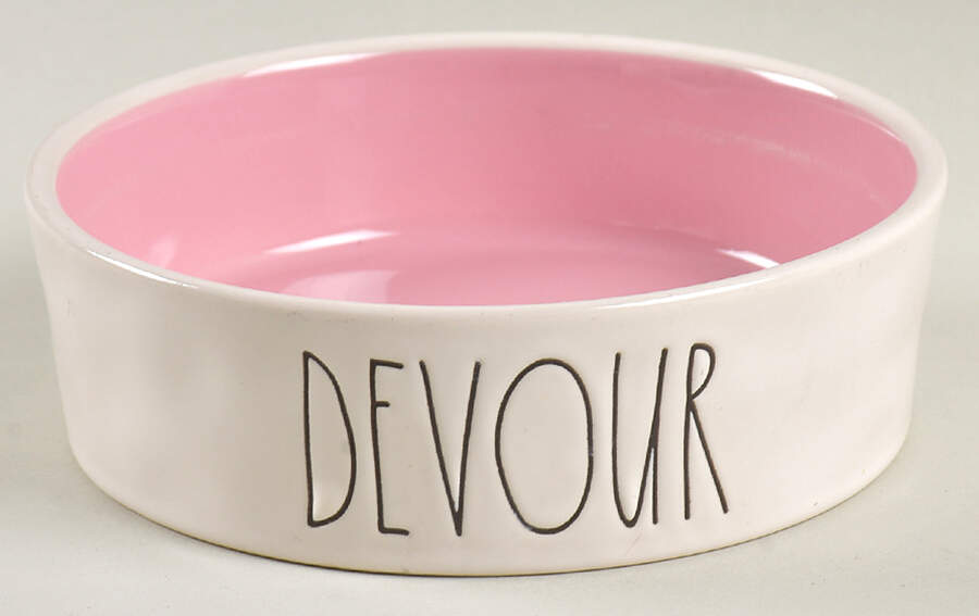 Farmhouse Cat Bowl by Magenta-1