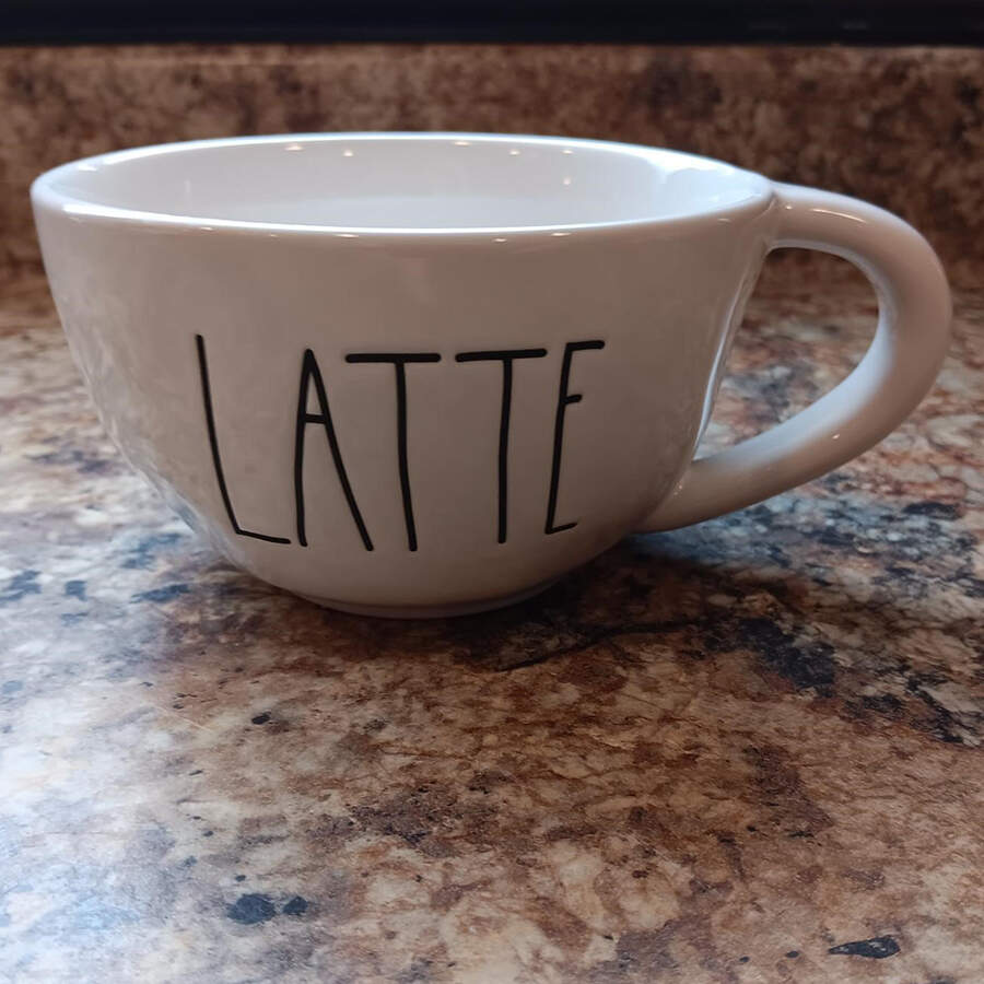 Farmhouse Latte Cup by Magenta-1