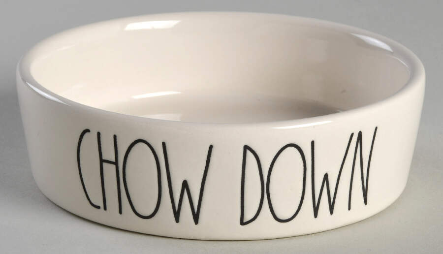 Farmhouse Cat Bowl by Magenta-1