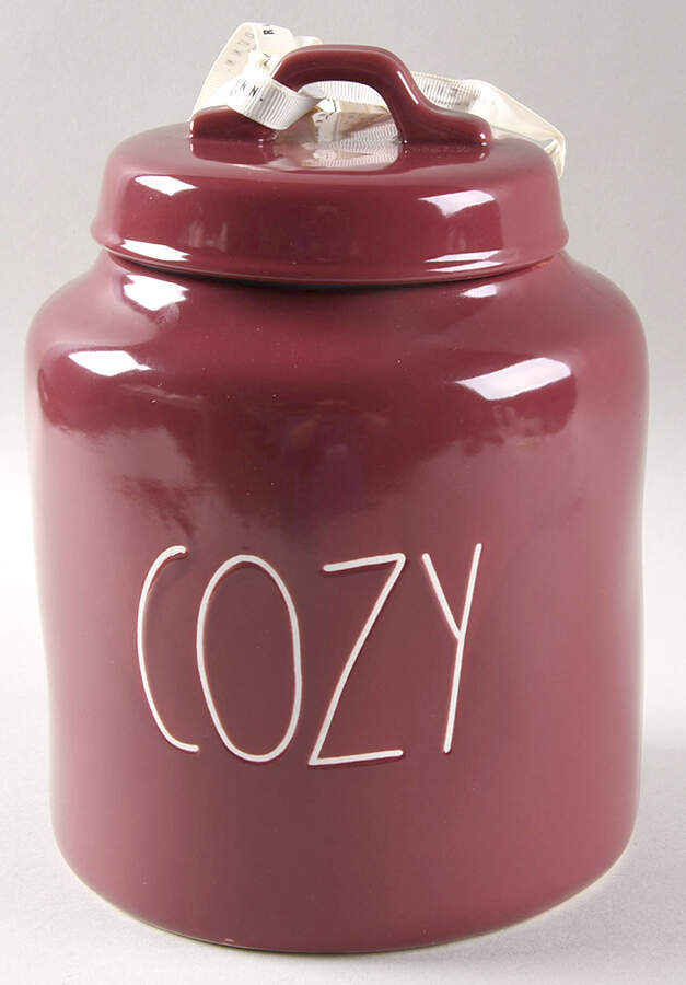 Farmhouse Cookie Jar & Lid by Magenta-1