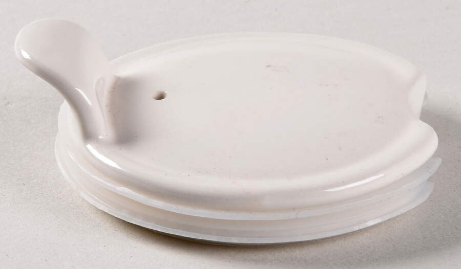 Farmhouse Ceramic Lid for Travel Tumbler by Magenta-1
