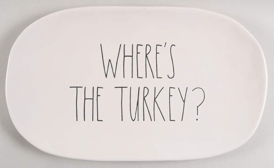 Farmhouse 15" Oval Serving Platter by Magenta-1