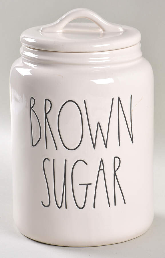 Farmhouse Brown Sugar Canister & Lid by Magenta-1