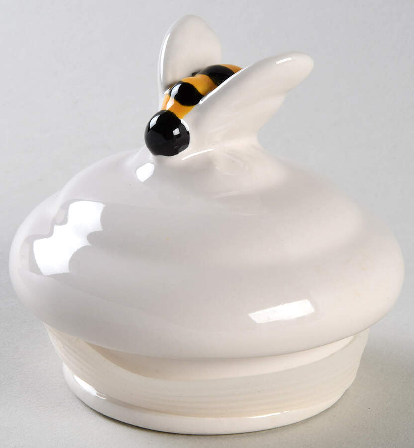 Farmhouse Lid for Small Canister by Magenta-1