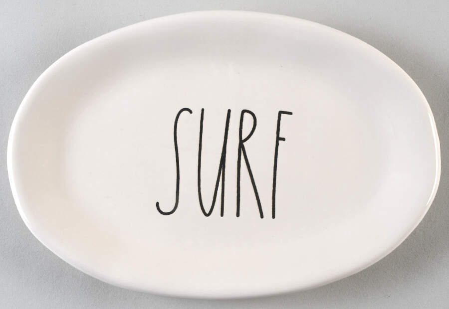 Farmhouse 8" Oval Plate by Magenta-1