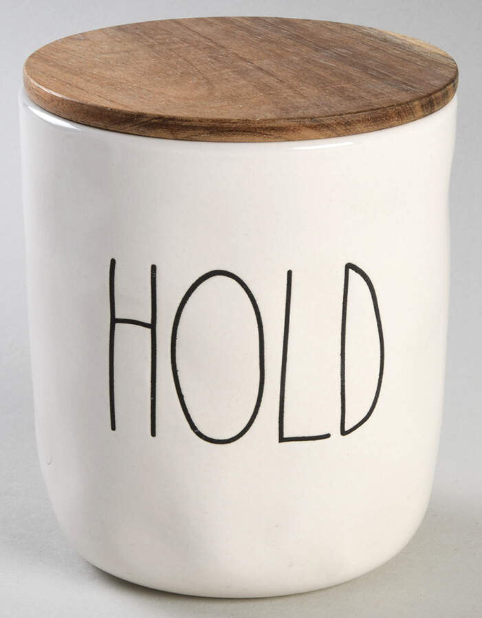 Farmhouse 4" Storage Jar & Wood Lid by Magenta-1