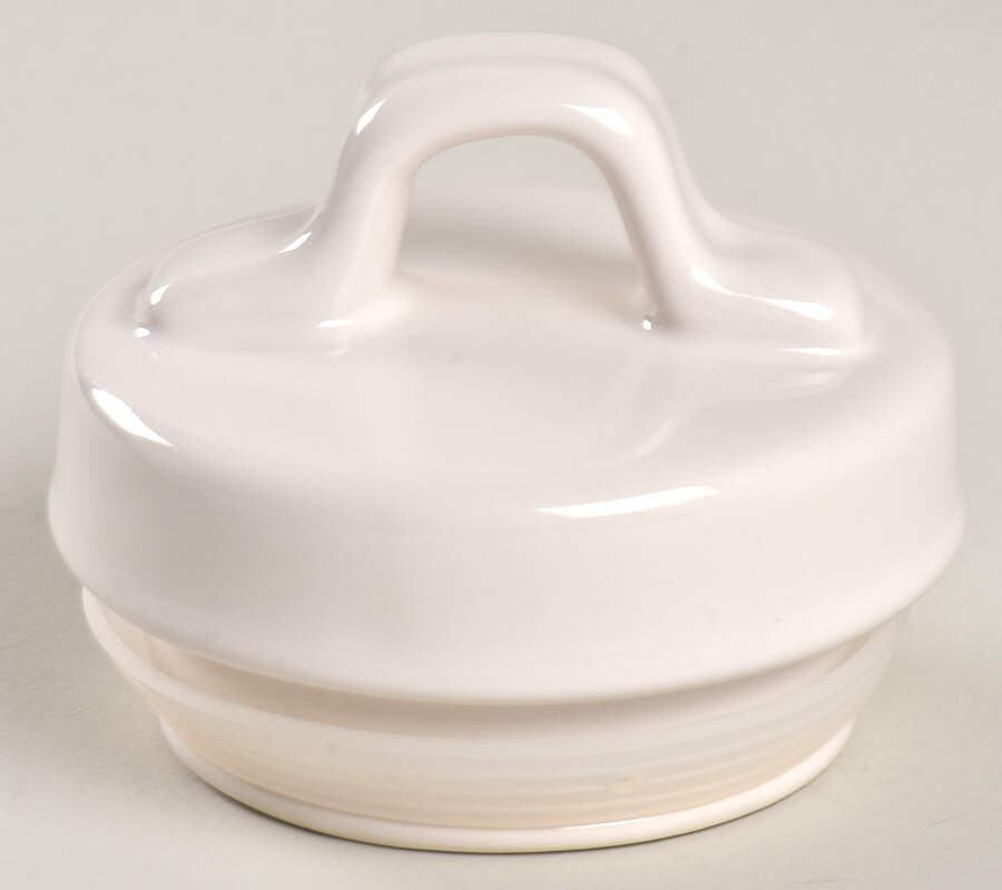 Farmhouse Lid with Seal Ring for Small Canister by Magenta-1