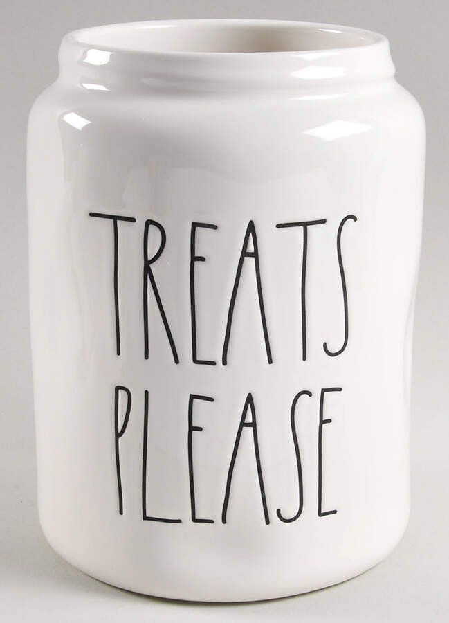Farmhouse Treat Jar No Lid by Magenta-1