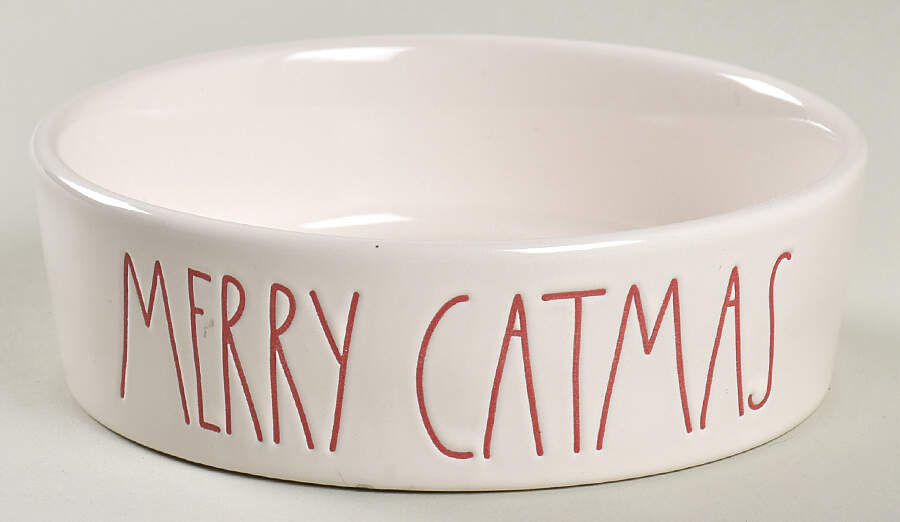 Farmhouse Cat Bowl by Magenta-1
