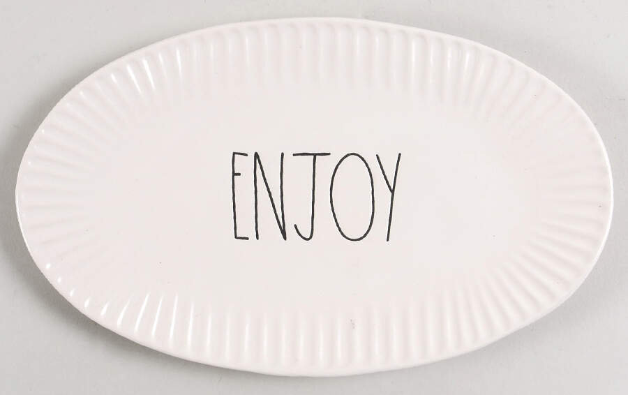 Farmhouse 10" Oval Plate by Magenta-1