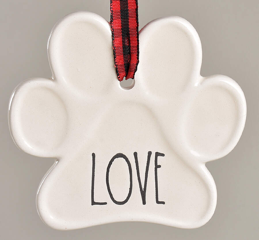 Farmhouse Paw Ornament by Magenta-1