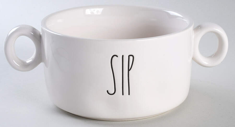 Farmhouse Individual Handled Soup Bowl by Magenta-1