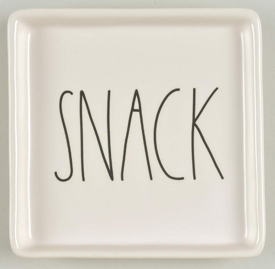 Farmhouse Square Appetizer Plate by Magenta-1