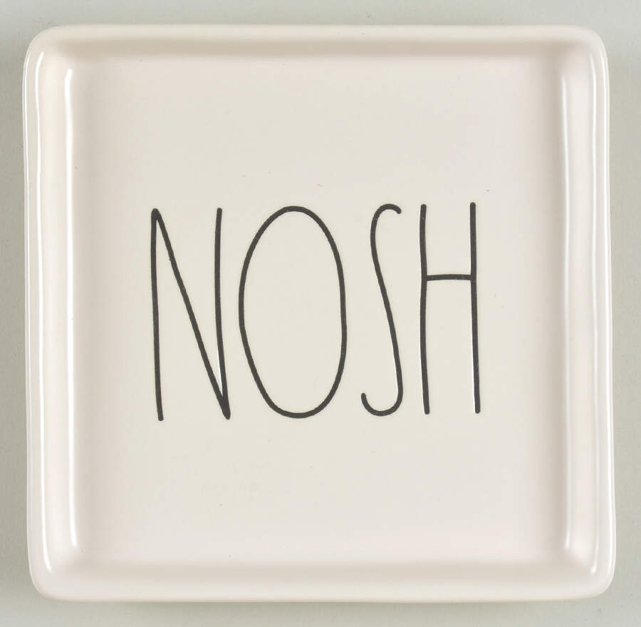 Farmhouse Square Appetizer Plate by Magenta-1