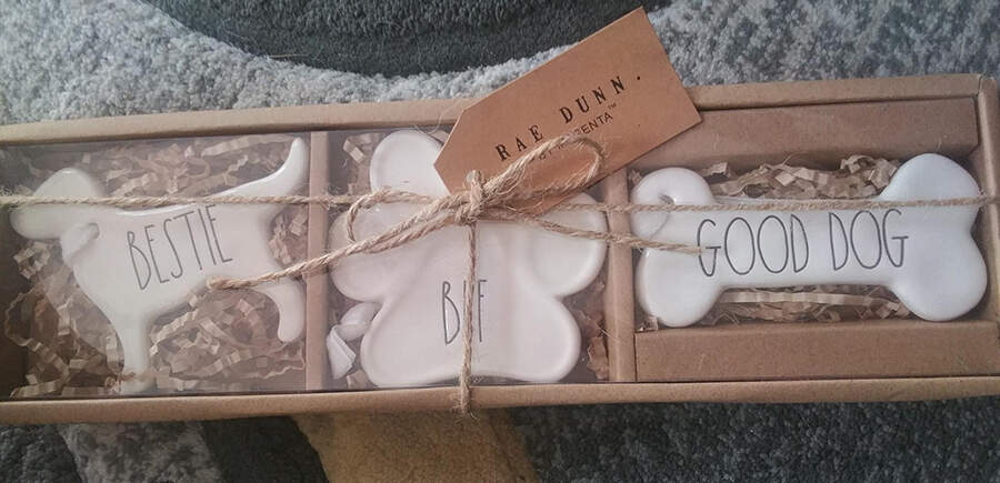 Farmhouse Ornaments for Dog - Set of 3 Boxed by Magenta-1
