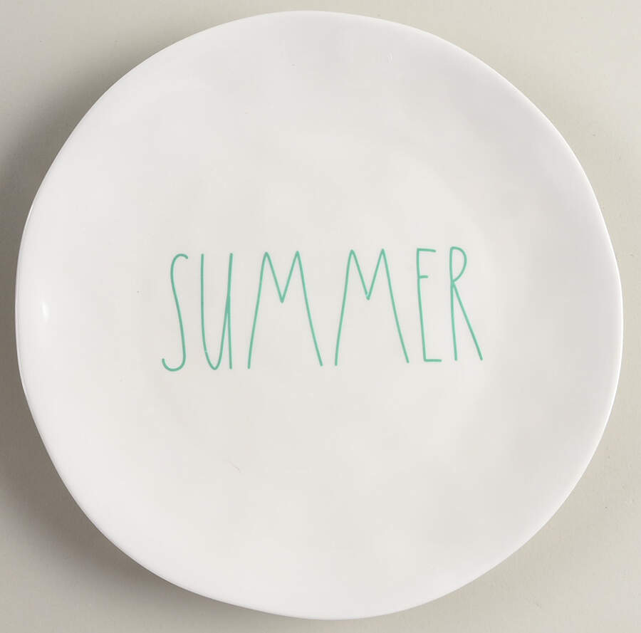 Farmhouse Melamine Dinner Plate by Magenta-1