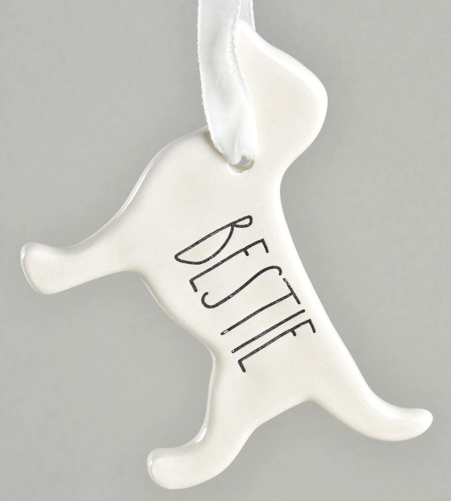 Farmhouse Dog Ornament by Magenta-1