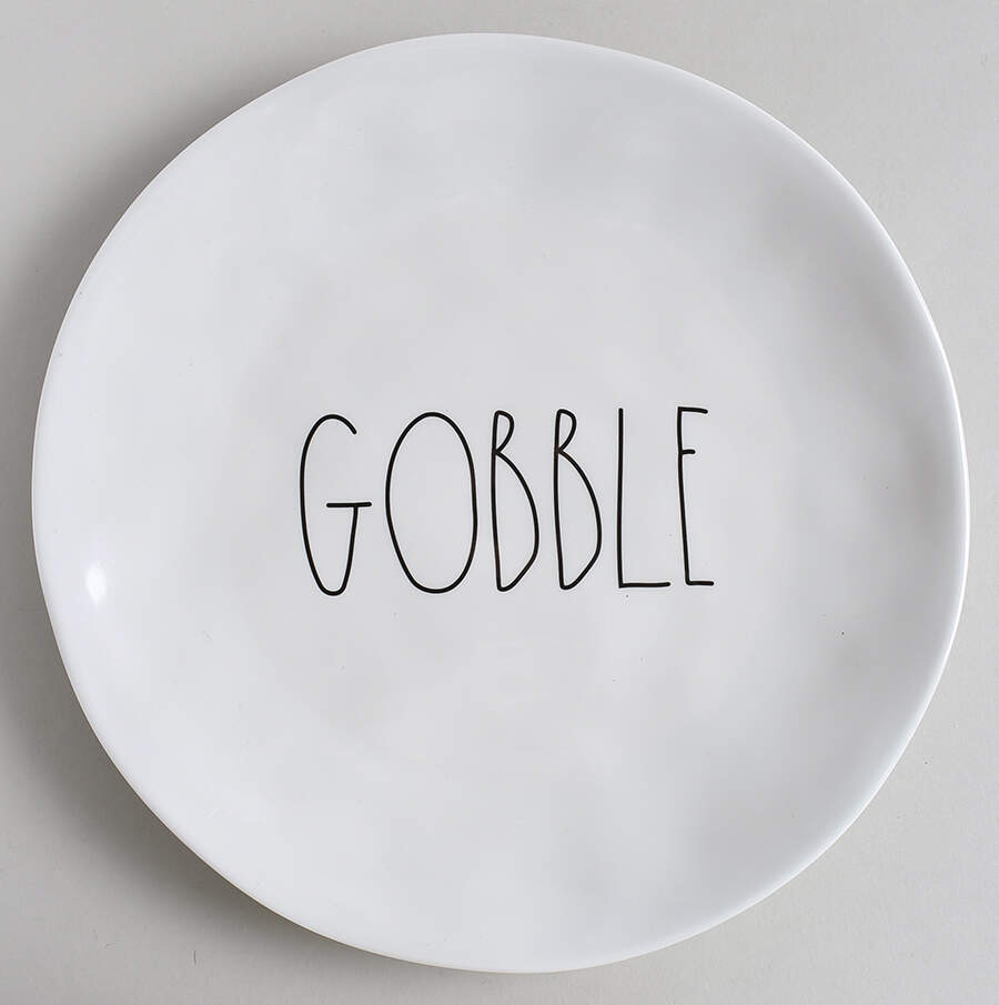 Farmhouse Melamine Dinner Plate by Magenta-1