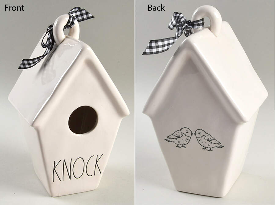 Farmhouse Birdhouse by Magenta-1