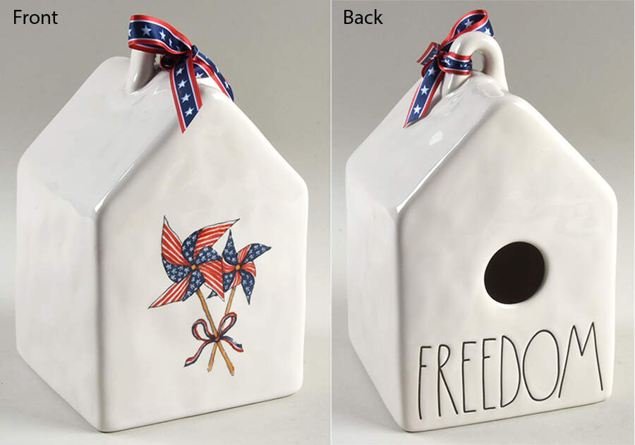 Farmhouse Birdhouse by Magenta-1