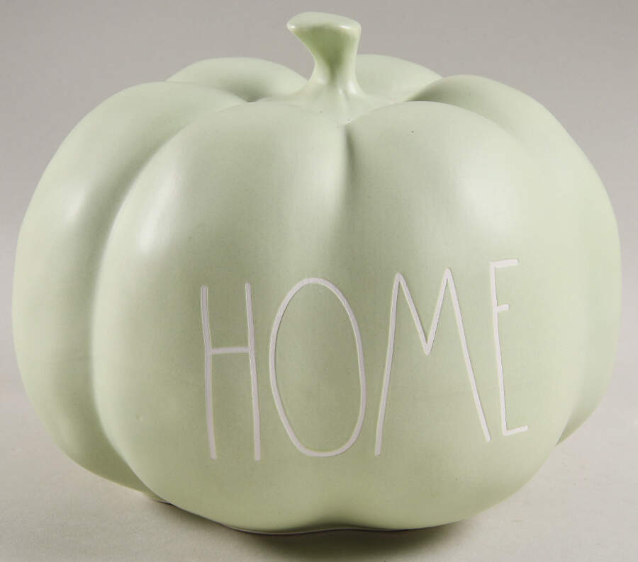 Farmhouse Pumpkin Figurine by Magenta-1
