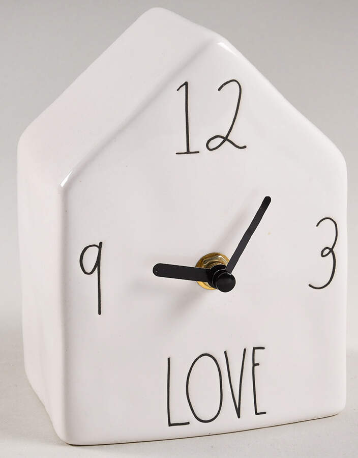 Farmhouse Mantel Clock by Magenta-1