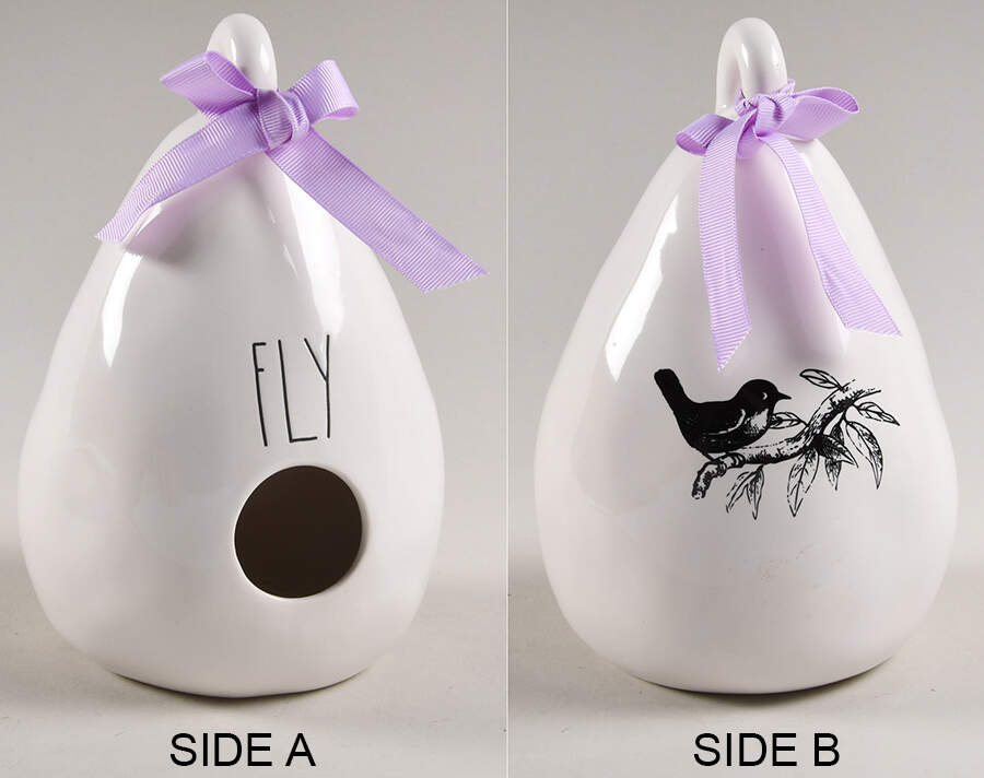 Farmhouse Birdhouse by Magenta-1