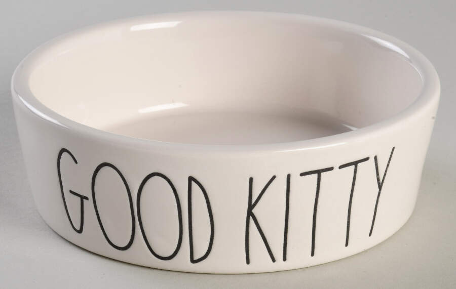 Farmhouse Cat Bowl by Magenta-1
