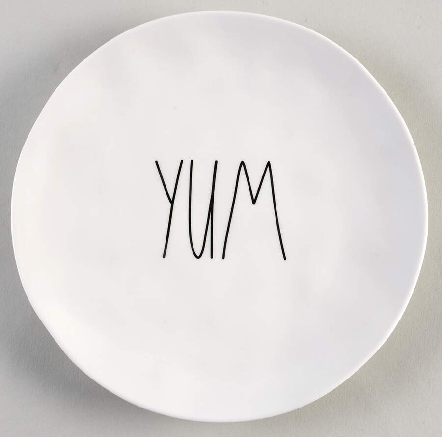 Farmhouse Melamine Salad Plate by Magenta-1