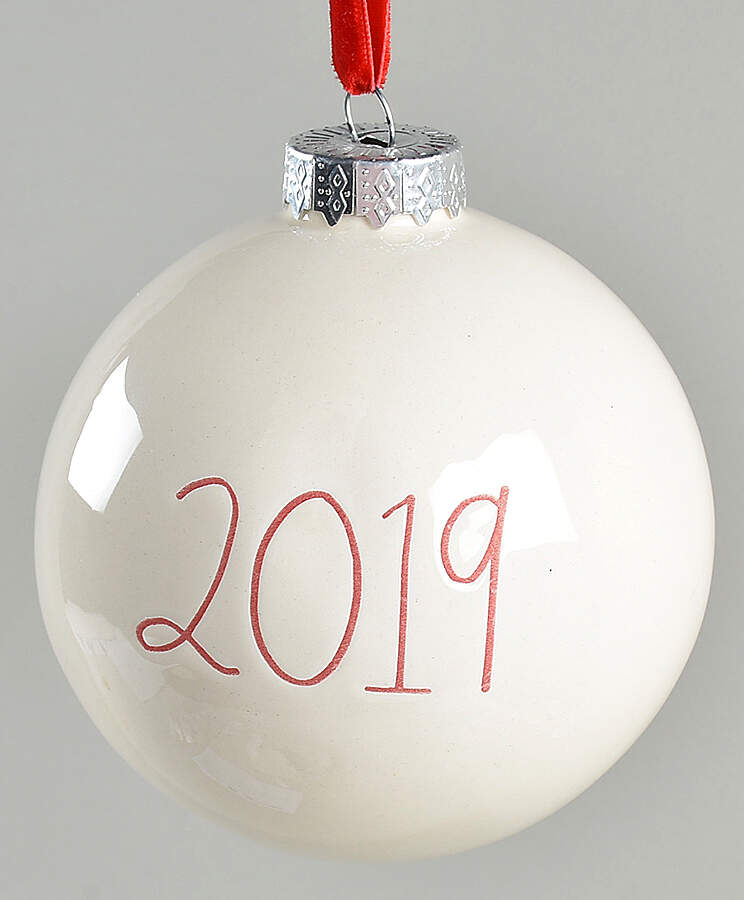Farmhouse 2019 Annual Ornament by Magenta-1
