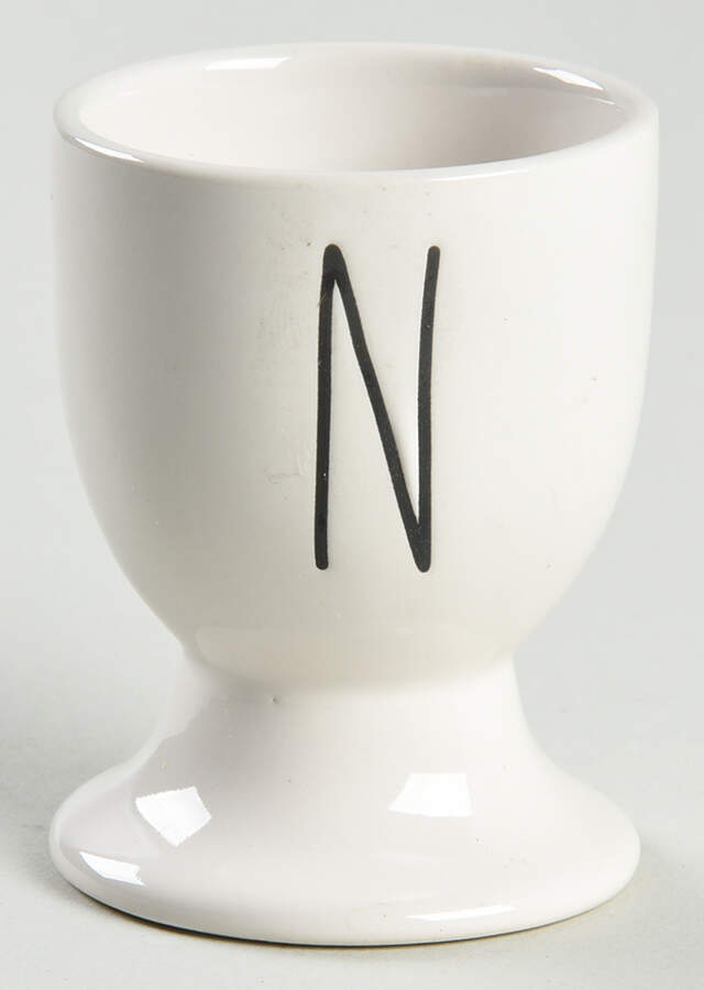 Farmhouse Footed Single Egg Cup by Magenta-1