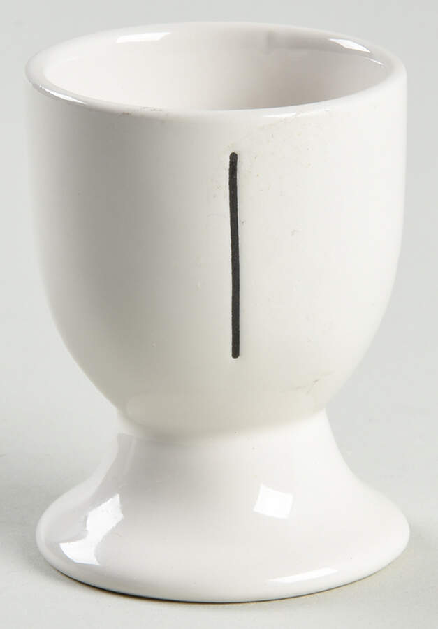 Farmhouse Footed Single Egg Cup by Magenta-1