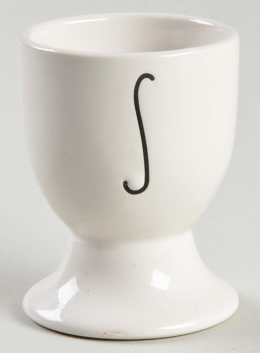 Farmhouse Footed Single Egg Cup by Magenta-1