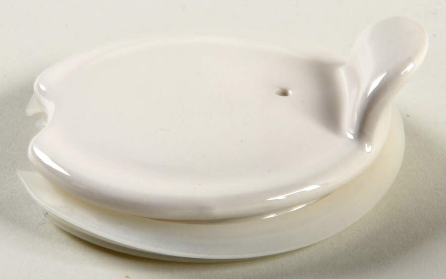 Farmhouse Ceramic Lid for Travel Tumbler by Magenta-1
