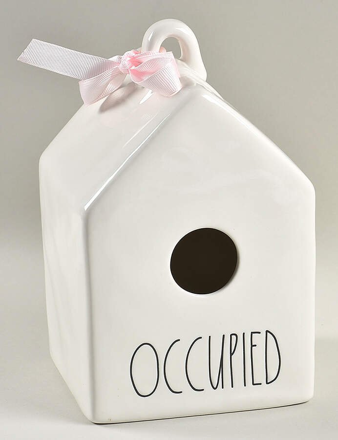 Farmhouse Birdhouse by Magenta-1