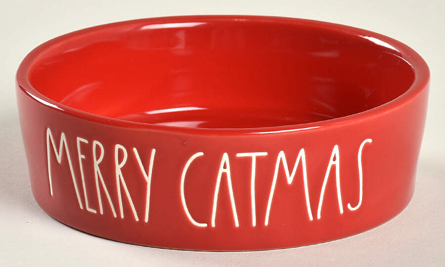 Farmhouse Cat Bowl by Magenta-1