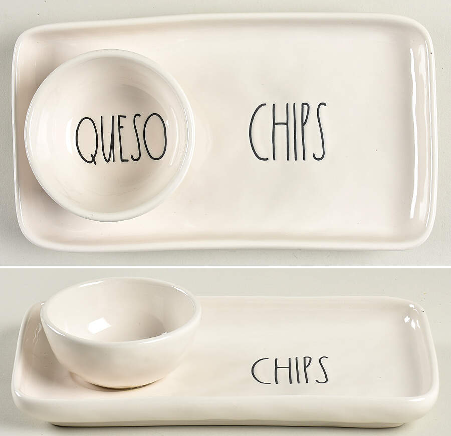 Farmhouse 1 Piece Chip & Dip by Magenta-1