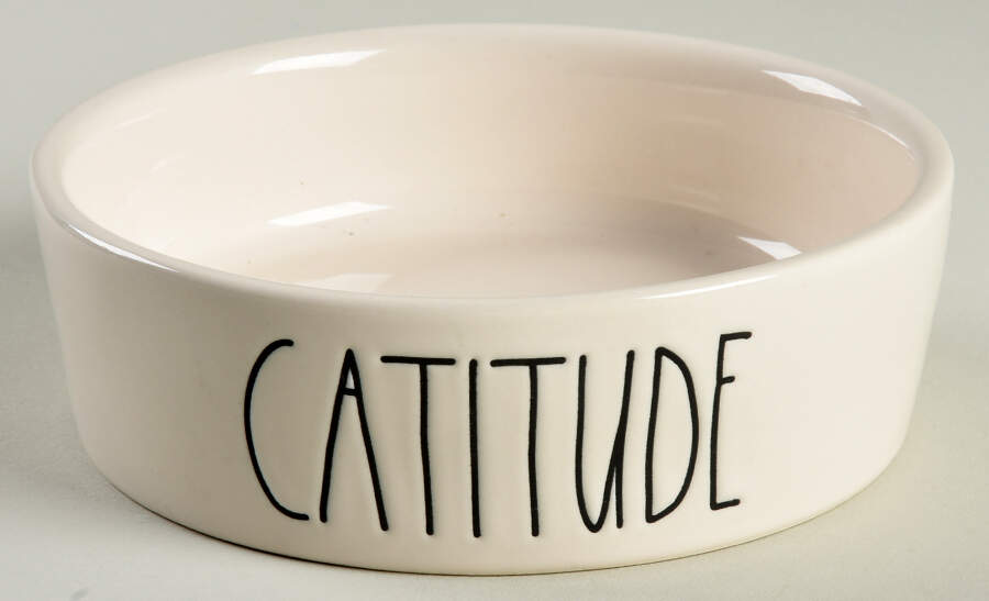 Farmhouse Cat Bowl by Magenta-1