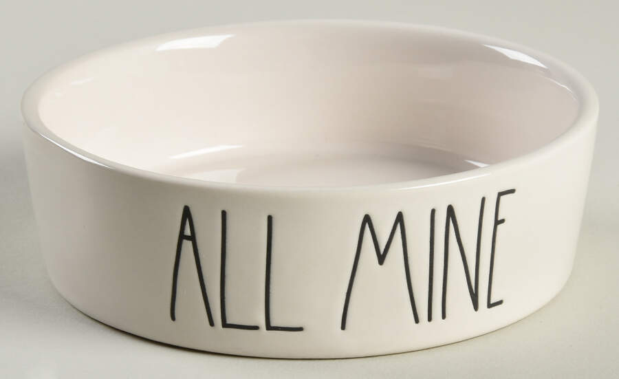 Farmhouse Cat Bowl by Magenta-1