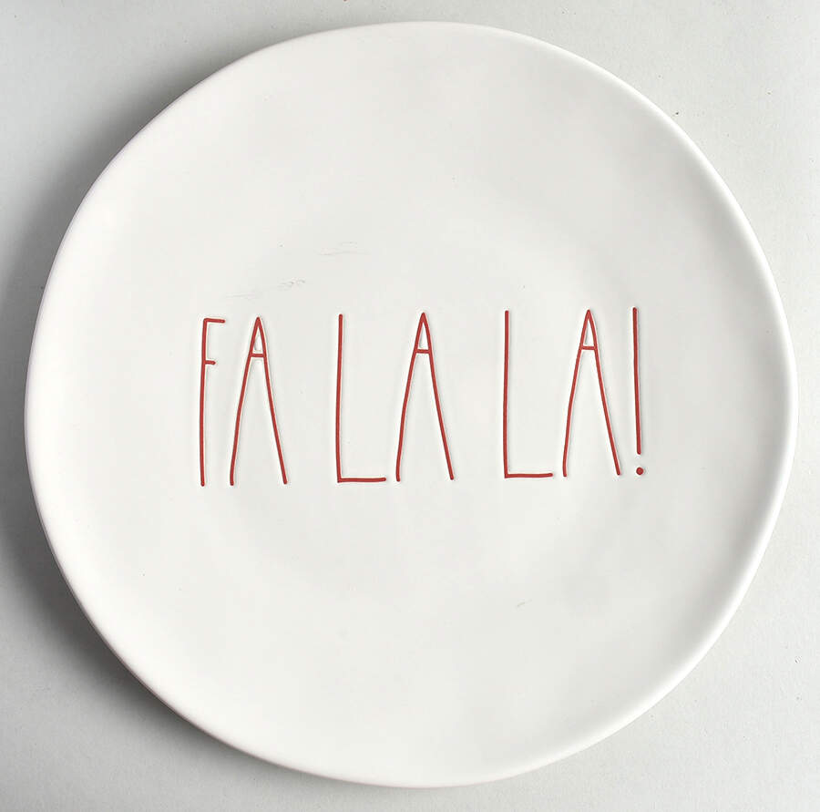 Farmhouse Dinner Plate by Magenta-1