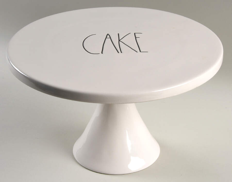 Farmhouse 12" Diameter Pedestal Cake Stand by Magenta-1