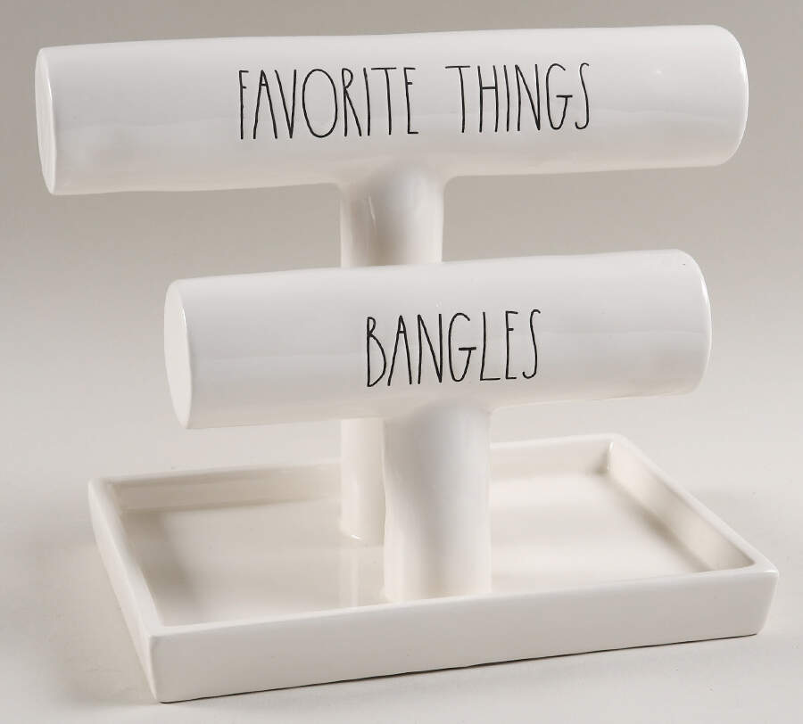 Farmhouse Double T Bar Jewelry Holder by Magenta-1